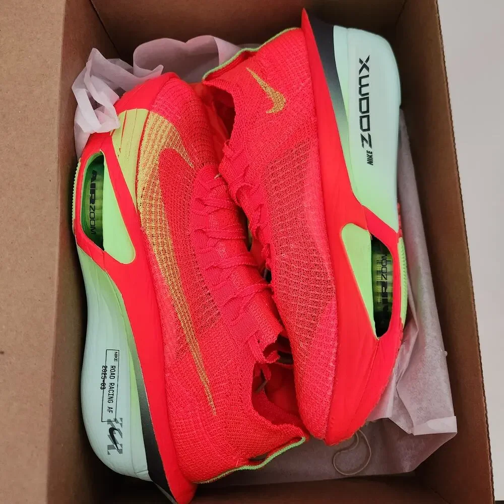 Women's Alphafly 3 (600 - Bright Crimson/Cave Purple-Lime Blast) US 10.5